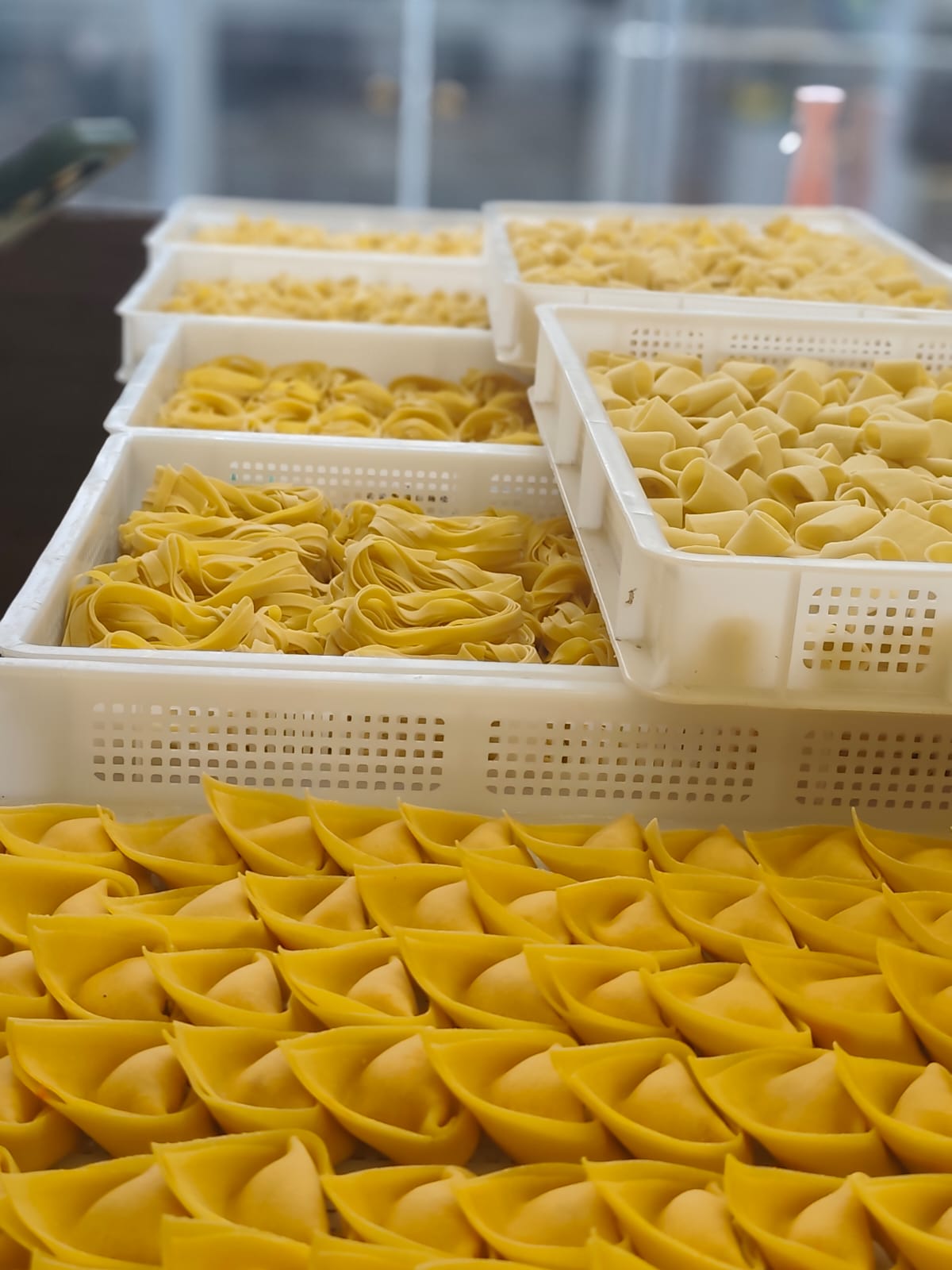 Pâtes colorées naturelles